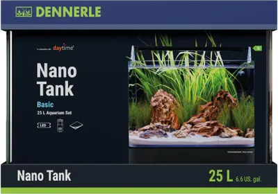 Image de Dennerle Nano Tank Basic, 25 litres - 36 x 28 x 25 cm - Aquarium nano pour aquascaping