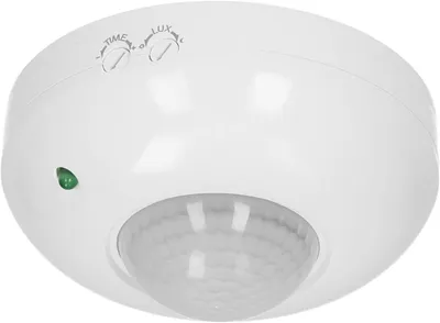 Obrázok produktu pre Detektor pohybu, vnútorný, stropný, IP20, uhol detekcie 360 stupňov