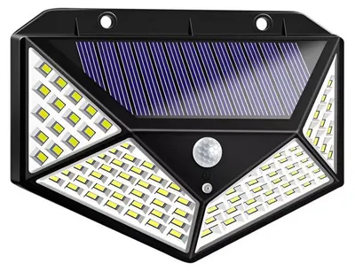 Produktbild von Verk 24240 Solar-Außenleuchte mit 100 SMD-LEDs und Bewegungssensor