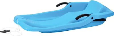 Image de EDA Luge/luge de course plastique 1 personne bleu