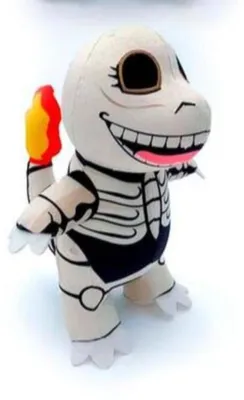 Produktbild von Pokemon Glumanda Halloween Kuscheltier - 24 cm Plüschtier Stofftier