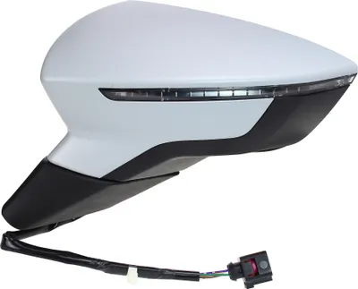 Produktbild von ALKAR 6139807 Außenspiegel Seitenspiegel Links für SEAT Leon ST (5F8) Beheizt Konvex Grundiert Elektrisch