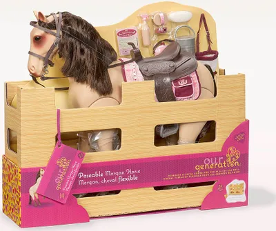 Produktbild von Our Generation - Morgan Pferd - bewegliche Beine fr Puppe 46 cm
