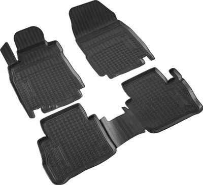 Image de tapis en caoutchouc 3D adaptable sur Nissan Tiida | C11 | BJ 2004-2012 | adaptable