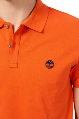 Zdjęcie produktu dla TIMBERLAND - Męska koszulka polo slim z logo - Rozmiar M