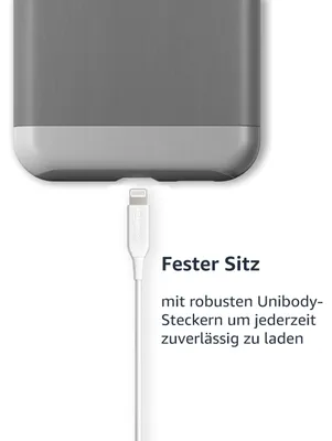 Produktbild von Amazonbasics -- Auf Usb A Iphone Weiß 1.8 M Usb Kabel Datenübertragung Flexibles Angebot