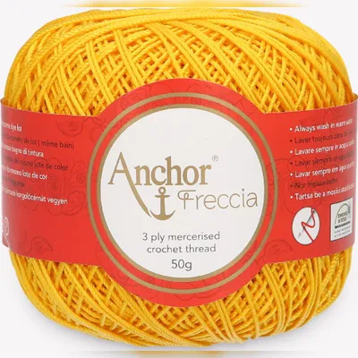 Produktbild von Anchor Freccia 6 – Feines Baumwollgarn für Häkelprojekte (Color 08298)