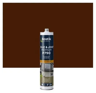 Image de Colle et joint Premium P790 BOSTIK Brun - 30616372