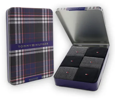 Produktbild von Tommy Hilfiger Socken, 6 Paar, Geschenkbox, schwarz
