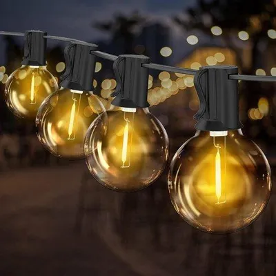 Immagine prodotto di Ghirlanda luminosa LED da 345 m per esterni, IP65, impermeabile, per giardino, terrazza e feste