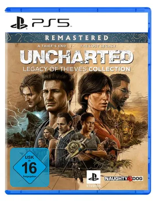 Zdjęcie produktu dla Sony Interactive Entertainment Uncharted: Legacy of Thieves Collection, PlayStation 5, Powyżej 13 lat, Nośnik fizyczny