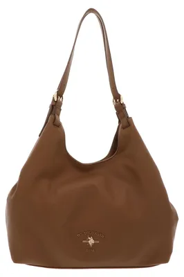 Produktbild von U.S. POLO ASSN. Schultertasche Stanford Large Handle Bag Camel braun