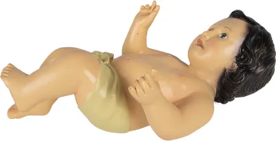 Immagine prodotto di Clayre & Eef Figura decorativa Gesù 17x12x30 cm Plastica beige