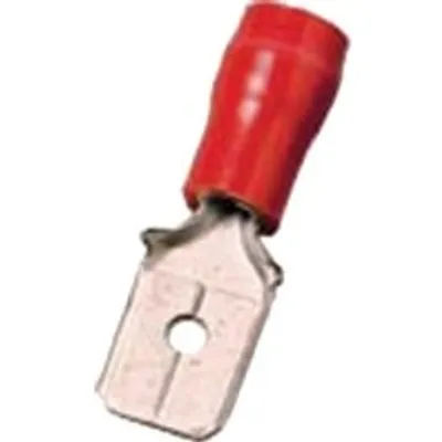 Produktbild von Intercable Flachstecker ICIQ168FS 0.5-1qmm 6.3x0.8 rot