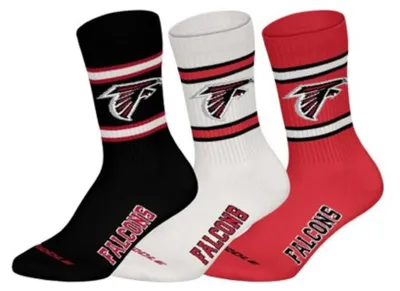 Zdjęcie produktu dla Skarpety NFL Falcons 3 szt. 39/42 czarny/zachodni/czerwony
