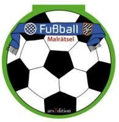 Produktbild von Fußball Malrätsel