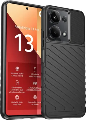 Zdjęcie produktu dla Etui na telefon komórkowy do Xiaomi Redmi Note 13 Pro 4G pokrowiec Thunder Case TPU antypoślizgowy pokrowiec ochronny