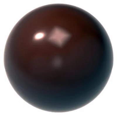 Produktbild von Schokoladen Form - Halbkugel Ø 14mm