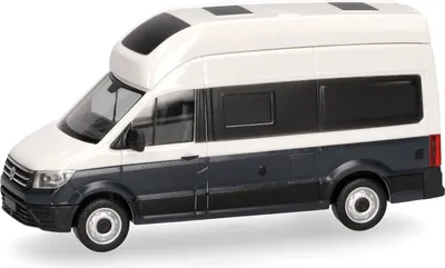 Produktbild von Herpa VW Crafter Californ.600 candyweiß/kirschrot 096294