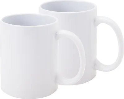Produktbild von VBS Porzellan Kaffeebecher, 2er-Set