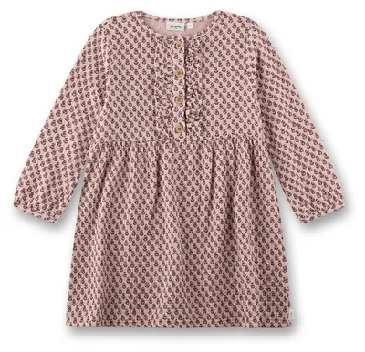 Produktbild von Sanetta Pure Mädchen-Kleid rosa Blumen aus Musselin 86