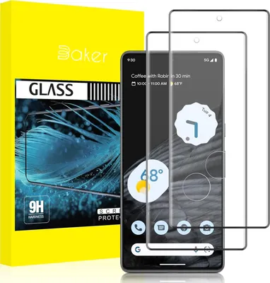 Produktbild von 2 Stück Google Pixel 7 Pro 2,5D Panzerglas Schutzfolie, Anti-Kratzen, Ultra-klar, Anti-Bläschen, Fingerabdruck-ID Gehärtetem Glas Displayschutzfolie