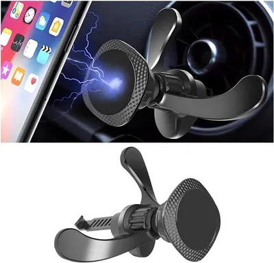 Produktbild von Halterung für Smartphones im Auto - magnetische Befestigung - verstellbarer Winkel - stabil und zuverlässig