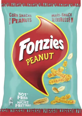 Produktbild von Fonzies Peanut 100 g / Mais-Snack mit Erdnüssen / Knabbergebäck
