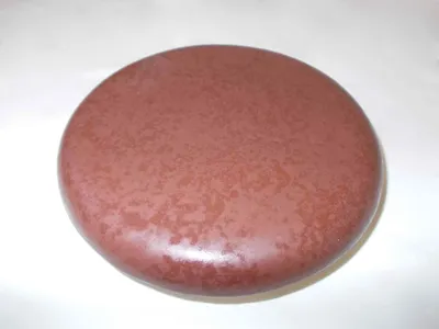 Produktbild von Reinigungskachel Tobagobraun Putzdeckel für Kachelofen rund 15 cm