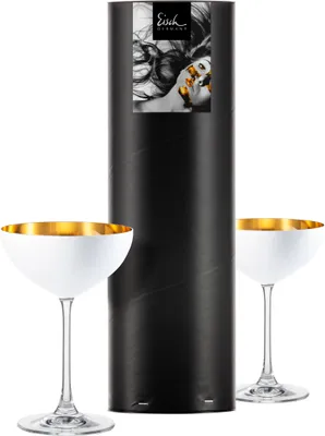 Immagine prodotto di EISCH 2 Dessertschalen 551/8 in Geschenkröhre COSMO PURE WHITE 77455181/ 180328