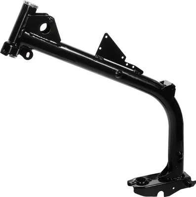 Produktbild von Rahmen, mit Knotenblech, ohne Typschild, Schwarz - Simson MS50 Sperber