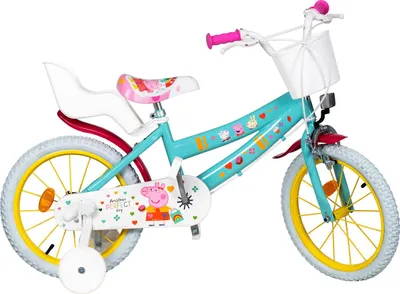 Produktbild von Toimsa-Kinderfahrrad 16 Peppa Pig grün
