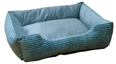 Produktbild von Nobby Hundebett eckig Garik dunkelgrau, Maße: 80 x 70 x 22 cm