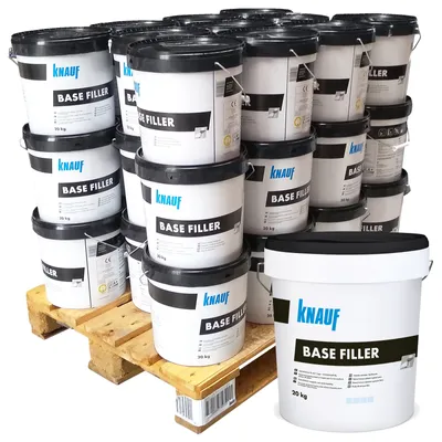 Produktbild von 33x KNAUF Base Filler Spachtelmasse 20kg - Palette