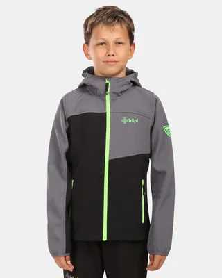 Produktbild von Kinder-Softshelljacke Kilpi RAVIO-J, SCHWARZ, Größe 110