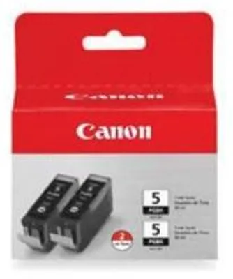 Obrázok produktu pre Canon PGI-5BK Twin Pack, Čierna, Atrament na pigmentovej báze, 2 kusov, Viacnásobné balenie