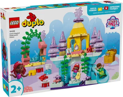 Produktbild von LEGO® DUPLO® 10435 Arielles magischer Unterwasserpalast
