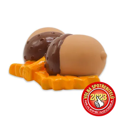 Obrázek produktu pro Akinu ČESKÝ LES Latexové žaludy hračka pro psy 7 cm