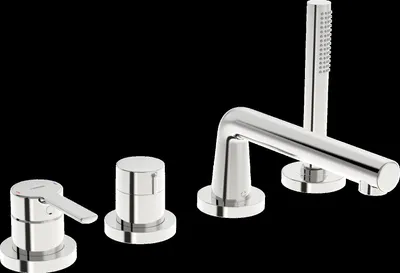 Produktbild von Hansa HANSARONDA Einhebelmischer Fertigmontageset für Wanne/Brause