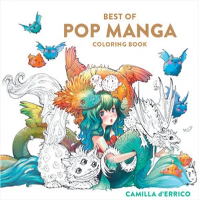 Immagine prodotto di Best of Pop Manga Coloring Book