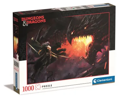 Produktbild von Clementoni Dungeons & Dragons, 1000 Stück(e), Dinosaurier, 18 Jahr(e)