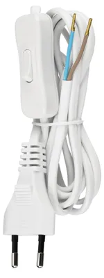 Obrázek produktu pro REV 0505680555 Napájecí kabel bílý 2 m (0505680555)