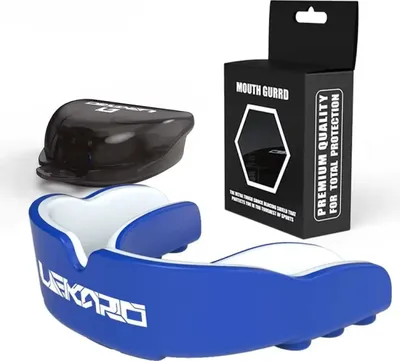 Produktbild von Sport-Zahnschutz für Kinder PREMIUM - Mundschutz Boxen, Anti-Shock-Frame, Gel Schutz, Unisex, Einheitsgröße