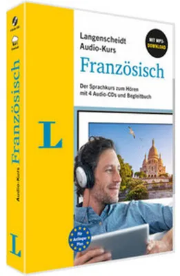 Produktbild von Langenscheidt Audio-Kurs Französisch mit 4 Audio-CDs und Begleitbuch