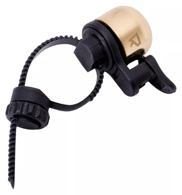 Produktbild von Radvik - Fahrradglocke "Klokke" IG3310 (Einheitsgröße) (Gold)