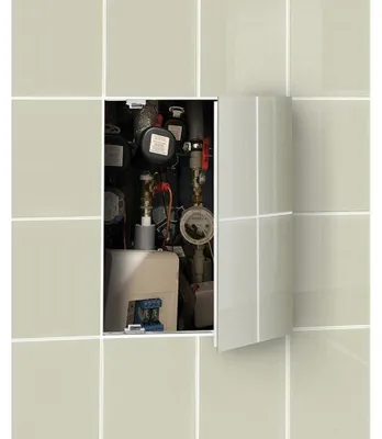 Immagine prodotto di ZARZ porta di ispezione sotto le piastrelle 30x30cm, apertura a scatto, ruote di supporto