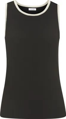Produktbild von LASCANA Stricktop schwarz-creme Größe 32/34