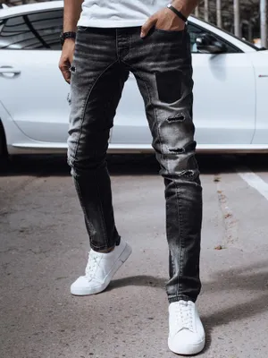 Produktbild von Dstreet Denim-Hosen für Männer Elisaia schwarz 33