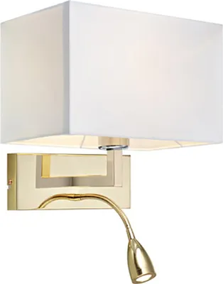 Produktbild von SAVOY Messing 2-Licht Wandleuchte