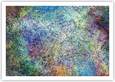 Produktbild von Poster - Poster ohne Rahmen - Abstraktion modern - 100x70 cm - Wand Bild - Wanddeko - Wandbilder - Kunstposter - Wandposter - Bilder - Kunstdruck - Wanddekoration - Wandbild - P2XAA100x70-3668